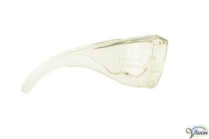 UV-Shield U-10 fitover filterbril, groot model, transparant, 91% lichtdoorlaatbaar