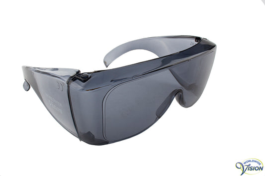 UV-Shield U-21 fitover filterbril, groot model, grijs, 28% lichtdoorlaatbaar