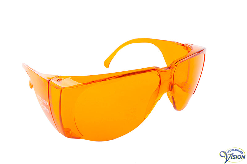 UV-Shield N-60 non-fitover filterbril, normaal model, oranje, 48% lichtdoorlaatbaar