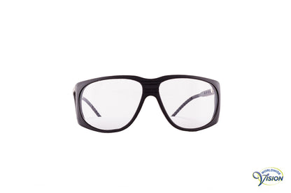 Spectra-Shield 420 non-fitover sun/side filter glasses (normal model),light grey lenses allows 63% light through.