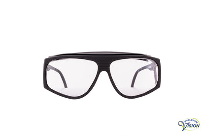 Spectra-Shield 420 fitover filter glasses, large model, light grey lenses allows 63% light through