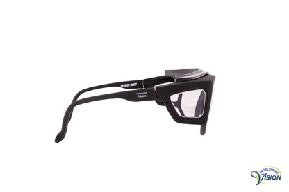 Spectra-Shield 420 fitover filter glasses, large model, light grey lenses allows 63% light through