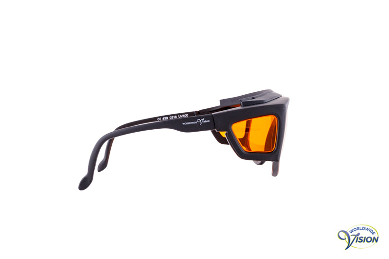 Spectra-Shield 460 fitover filterbril, groot model, oranje, 48% lichtdoorlaatbaar