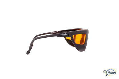 Spectra-Shield 460 fitover filterbril, klein model, oranje, 48% lichtdoorlaatbaar
