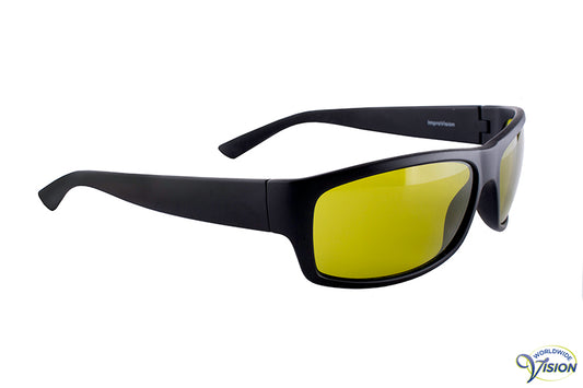 ImproVision 450 tinted non-fitover zonne-/filterbril, limoenkleurig, 32% lichtdoorlaatbaar