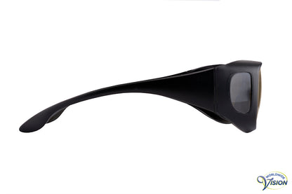 ImproVision C1 fitover filterbril, kakikleurig, 24% lichtdoorlaatbaar