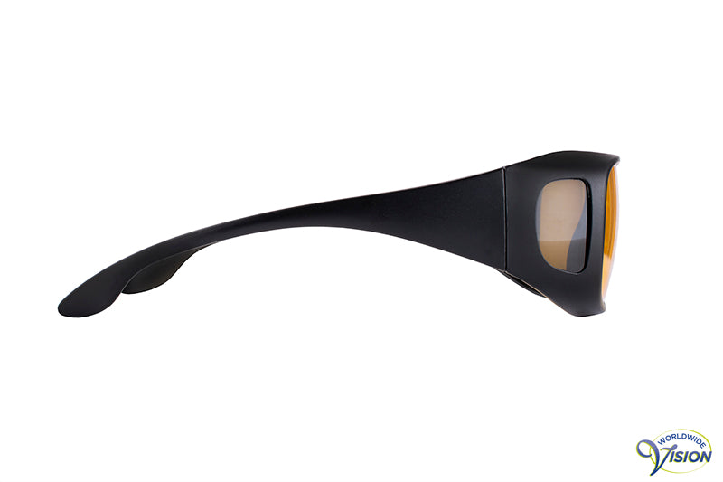 ImproVision C500 fitover filterbril, licht oranje lenzen 72% lichtdoorlaatbaar