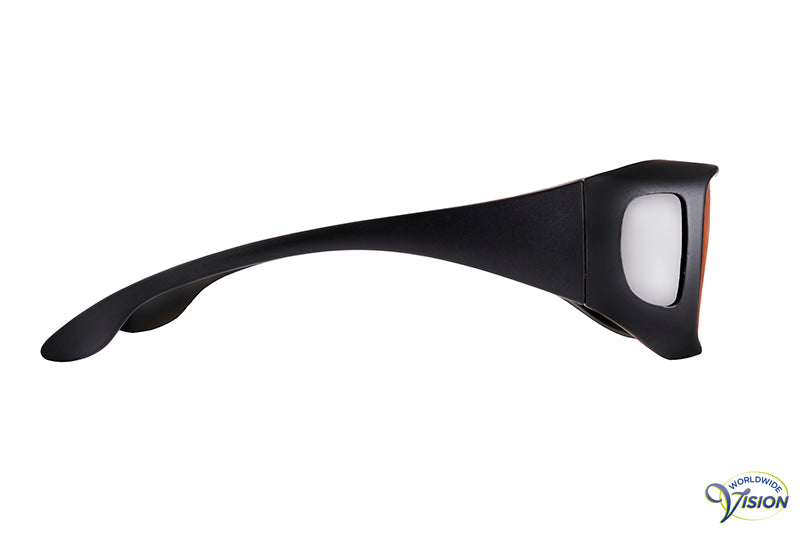 ImproVision 511 tinted fitover filterbril, koperkleurig, 18% lichtdoorlaatbaar