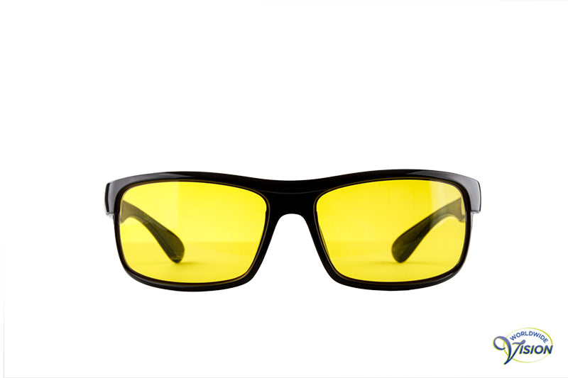 MultiLens Sun 7 450 non-fitover zonne-/filterbril (normaal model), citroengeel, 82% lichtdoorlaatbaar