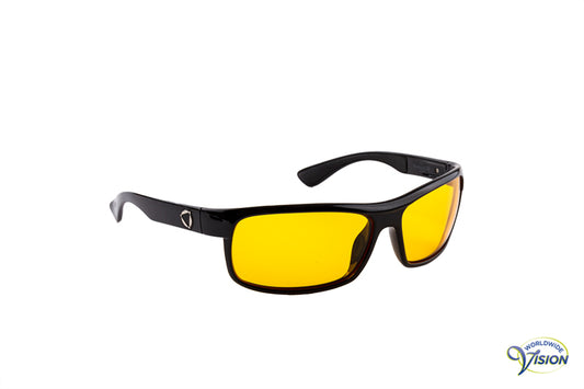 MultiLens Sun 7 500 non-fitover zonne-/filterbril (normaal model), geel, 72% lichtdoorlaatbaar
