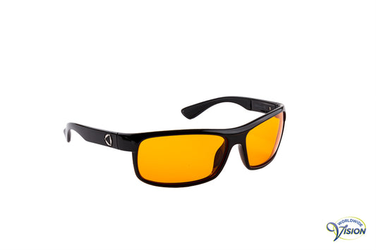 MultiLens Sun 7 511 non-fitover zonne-filterbril (normaal model), geel-oranje, 51% lichtdoorlaatbaar
