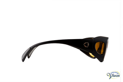 MultiLens Biocover C1 fitover filter glasses, yellow lenses, allows 82% light through