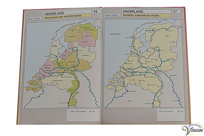 Evenaar atlas met Nederland