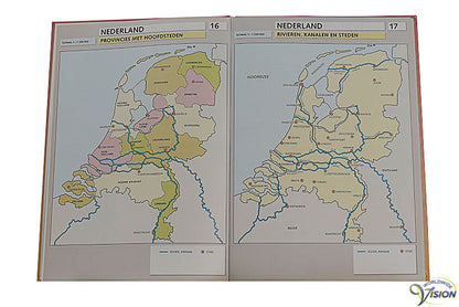 Evenaar large-print atlas with Holland