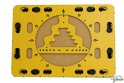 TactiPad CircleFrame met tekenaccessoires en elastieken