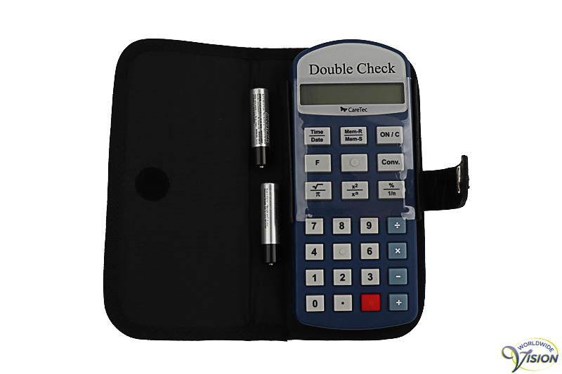 Calculator DoubleCheck Dutch talking