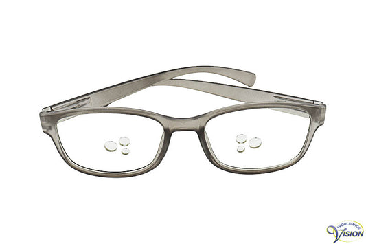Druppelbril voor het eenvoudig toedienen van oogdruppels