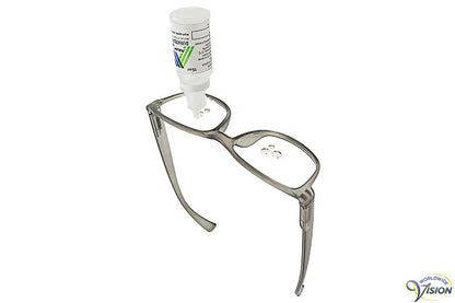 Druppelbril voor het eenvoudig toedienen van oogdruppels