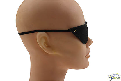 Eye patch to protect the eye, triangular flat model