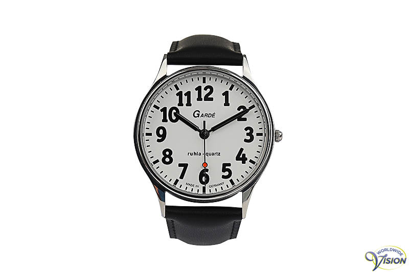 Gardé unisex horloge met witte wijzerplaat van 29 mm