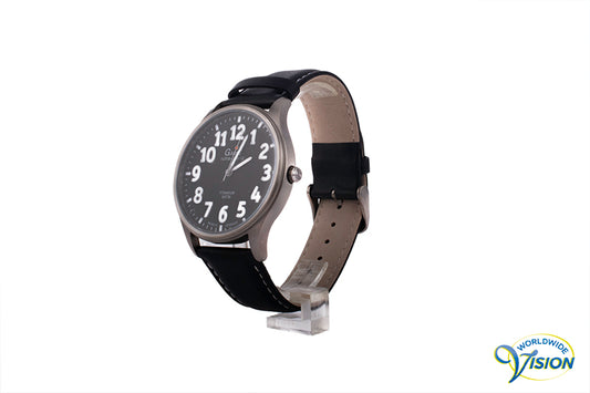 Gardé Jumbo XL horloge met zwarte wijzerplaat van 37 mm