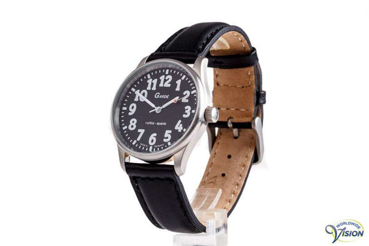 Gardé Jumbo unisex horloge met zwarte wijzerplaat van 33 mm