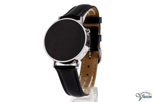DianaTalks Prime Touch Black Small sprekend horloge met touchscreen