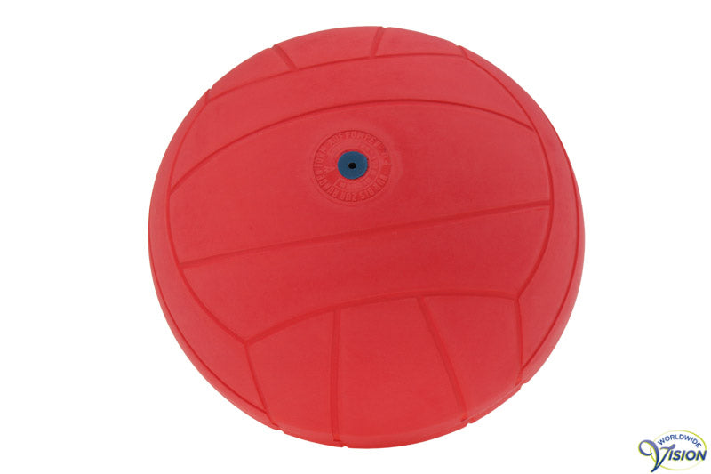 Rubberen voetbal met bel, rinkelbel, diameter 21 cm