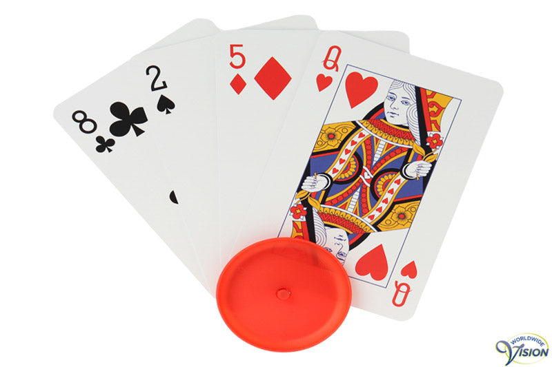 Large Size playing cards with large pictures, figures and characters, type Giant