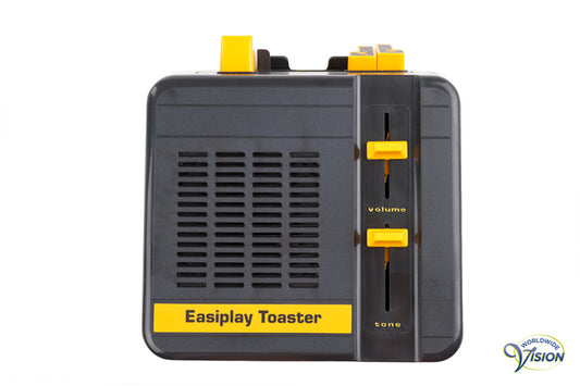 Cassettespeler Easiplay Toaster, mono-speler voor zeer eenvoudig gebruik