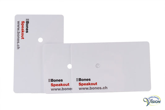 Labels creditcard model voor de Milestones 311 en 312 Speakout