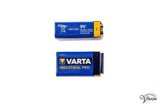 Batterij type blok, alkaline, model 6F22 9 Volt