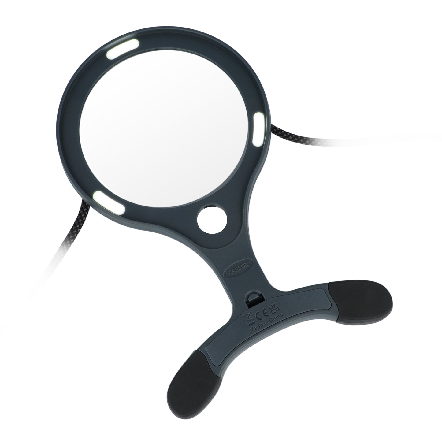 Vergrootglas nekmodel 11,5cm met led