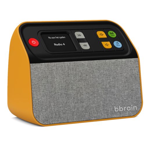 BBrain Muziekspeler Geel