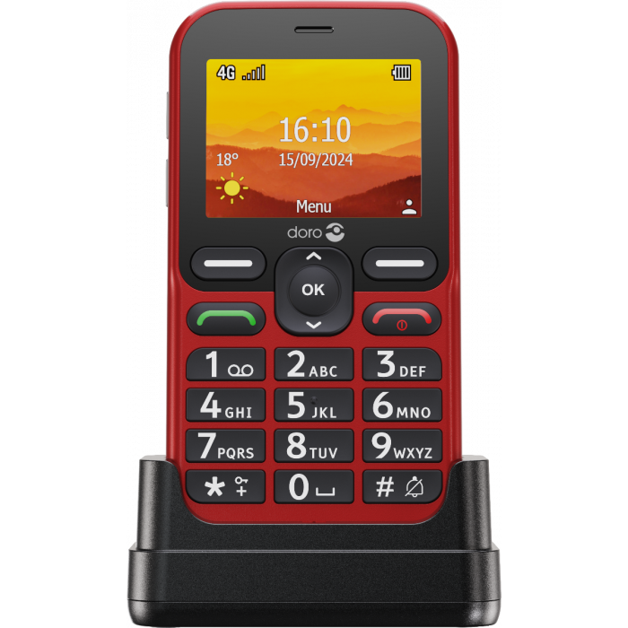 Doro Leva L10 Senioren mobiel rood