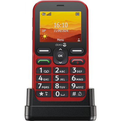 Doro Leva L10 Senioren mobiel rood