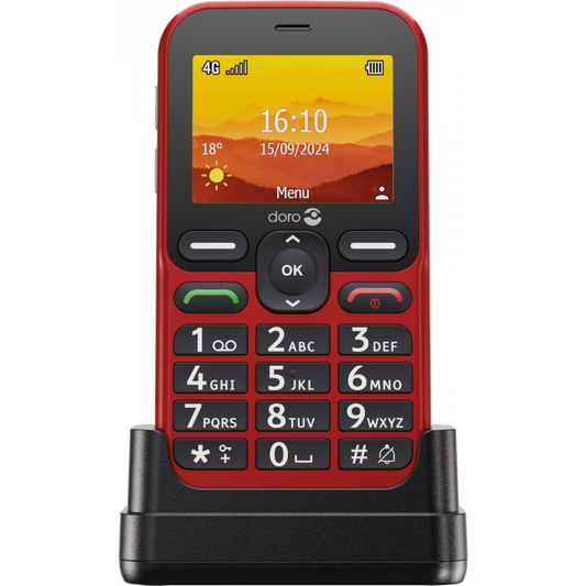 Doro Leva L10 Senioren mobiel rood