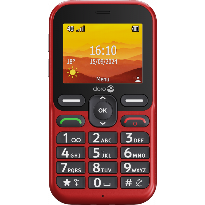 Doro Leva L10 Senioren mobiel rood