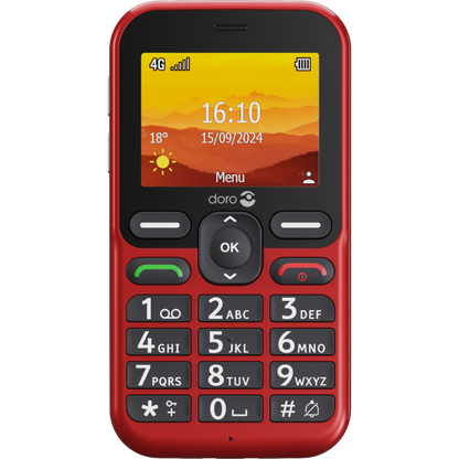 Doro Leva L10 Senioren mobiel rood