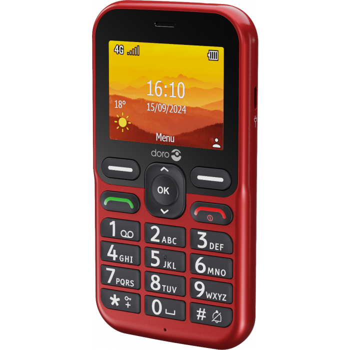 Doro Leva L10 Senioren mobiel rood