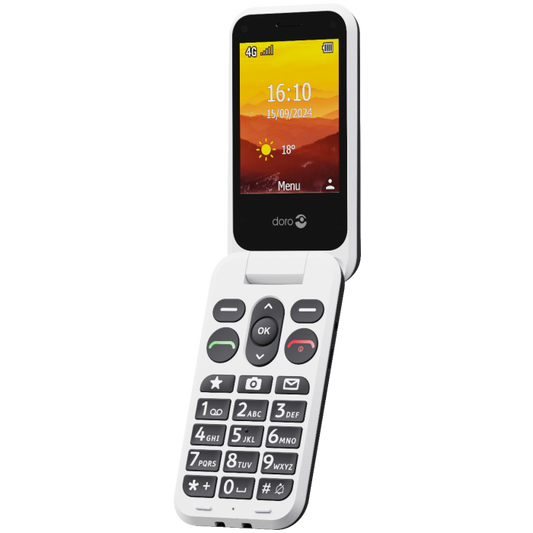 Doro Leva L20 Senioren mobiel zwart/wit