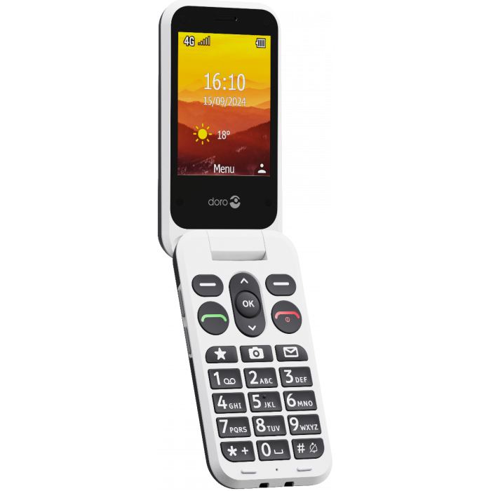 Doro Leva L20 Senioren mobiel zwart/wit