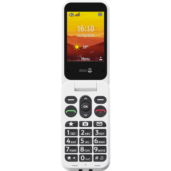 Doro Leva L20 Senioren mobiel rood/wit