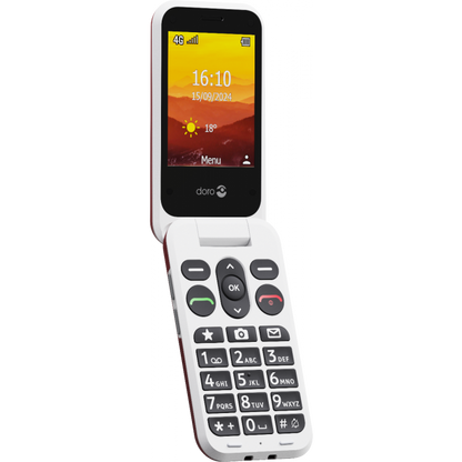 Doro Leva L20 Senioren mobiel rood/wit