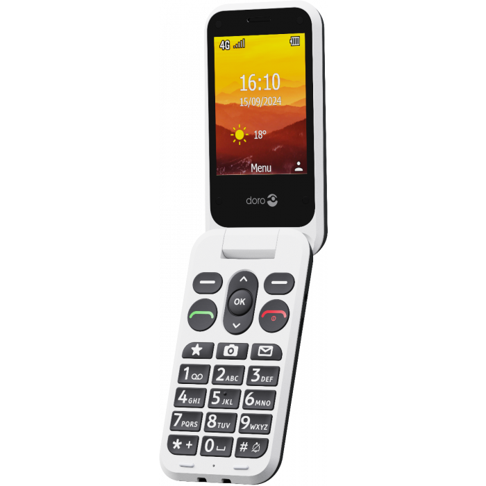 Doro Leva L30 Senioren mobiel zwart/wit