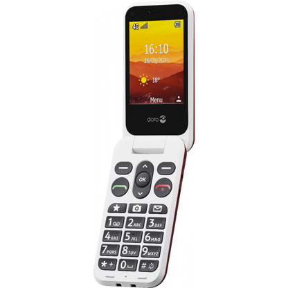 Doro Leva L30 Senioren mobiel rood/wit