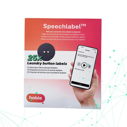 Speechlabel™ NFC kleding knopen (25 st)