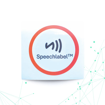 Speechlabel™ NFC stickers (25 st)