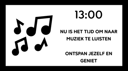 BBrain Analoge wifi Dementieklok wit