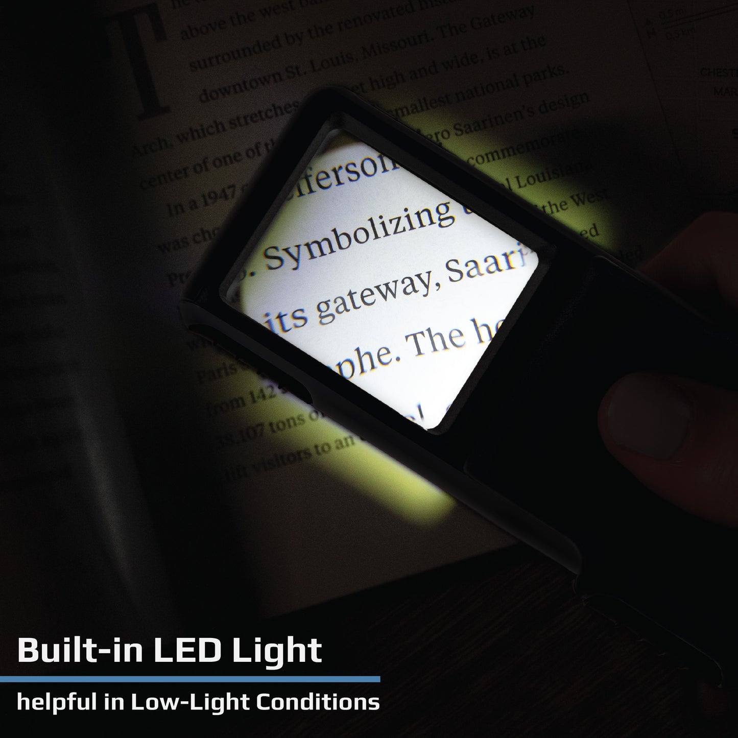 Vergrootglas MiniBrite 3x led